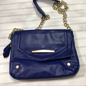 Beautiful Blue Nicole Miller Crossbody